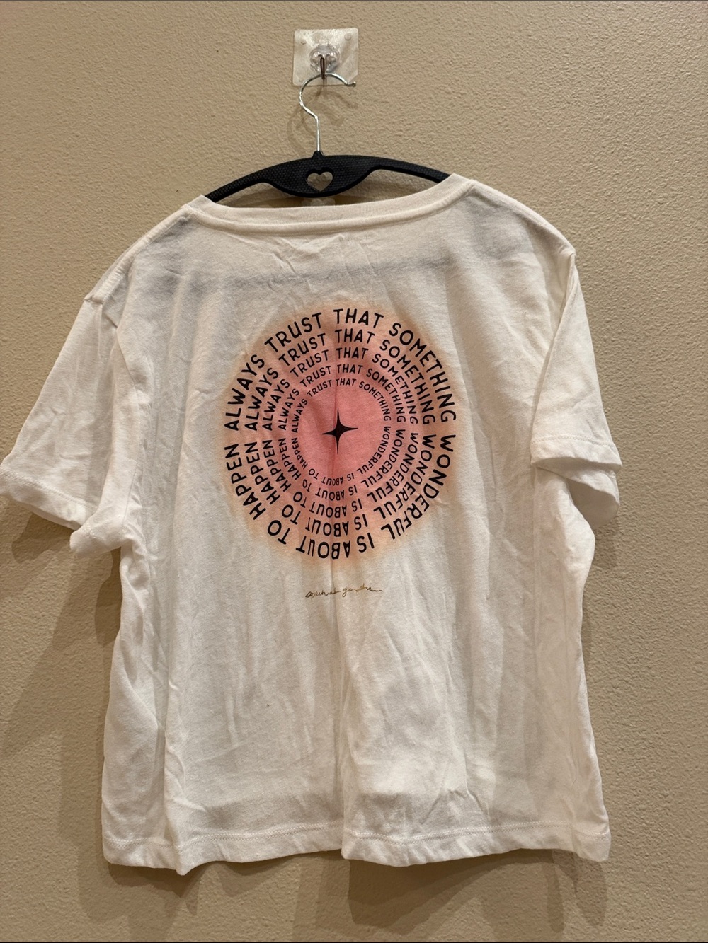 Spiritual Gangster Women's White Crewneck Graphic Tee